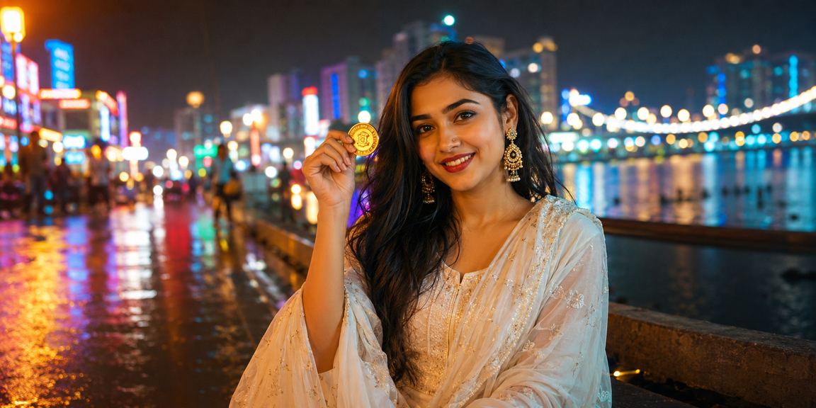 বাংলাদেশের ময়মনসিংহে ক্যাসিনো গেম খেলছেন একজন মহিলা